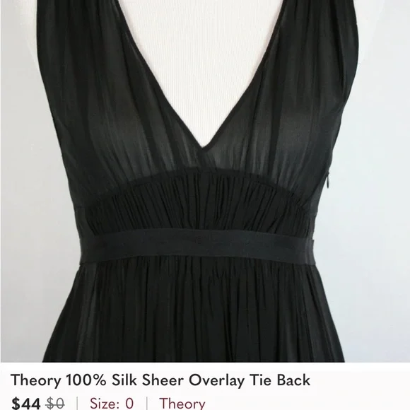 🖤Theory Sheer Dress🖤 - Picture 6 of 14